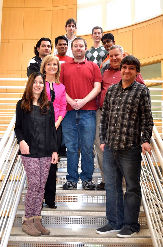 Realsearch Spring 2015, Members from Left to Right: Maria Riaz, Rahul Pandita, Laurie Williams, Akond Rahman, Adolfo Neto, Jason King, Akond Rahman, Patrick Francis, Amit Banthiya, Patrick Morrison, Christopher Theisen